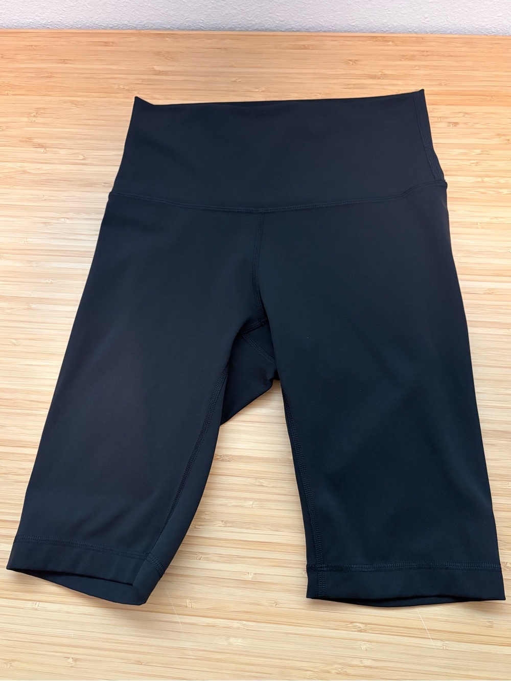 Lululemon Black High-Rise Bike Shorts
